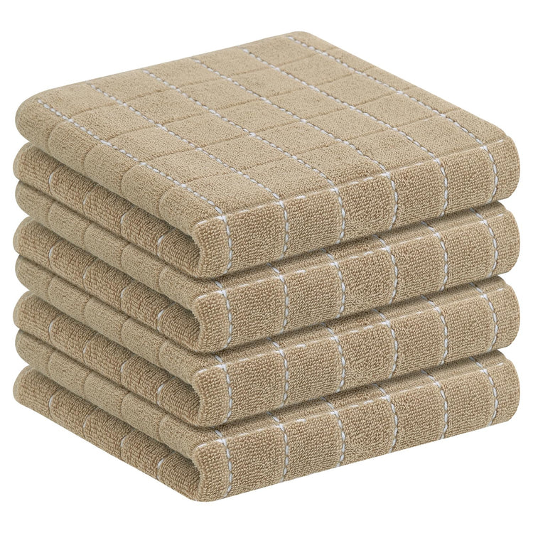 100% Cotton Terry Kitchen Towels (4 Count)