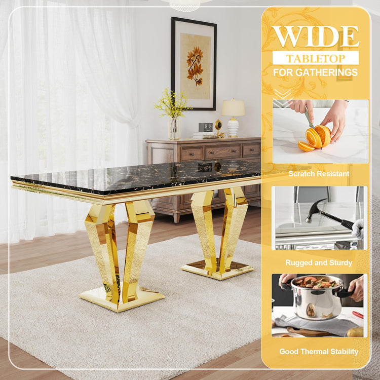 7 Piece Luxury Dining Room Set (7 Count)