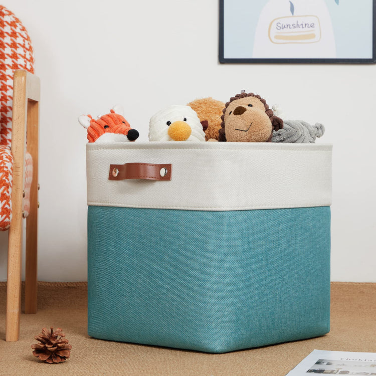 Square Storage Cubes Baskets for Gifts Empty (4 Count)