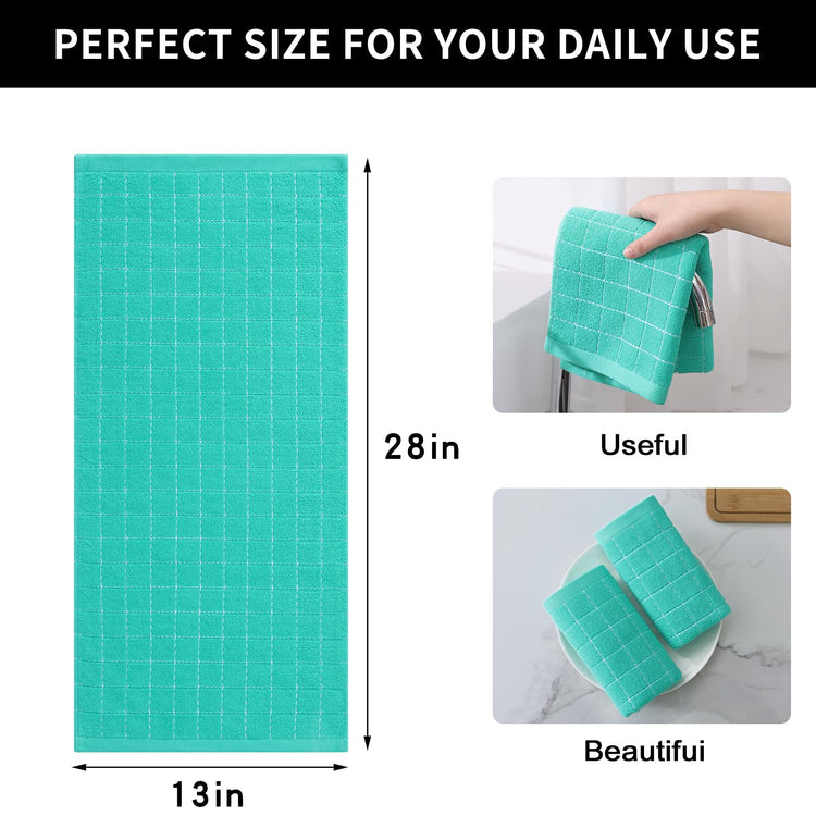 100% Cotton Terry Kitchen Towels (8 Count)