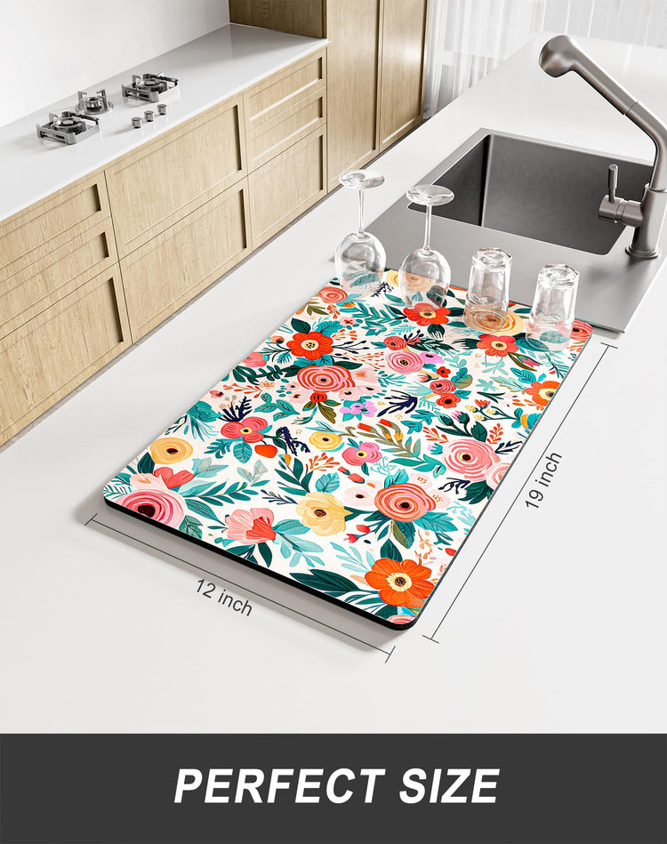 Dish Drying Mat for Kitchen Counter