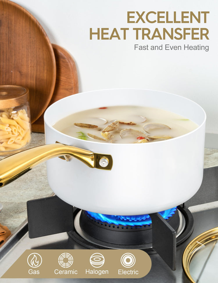 2 Quart Saucepan with Lid