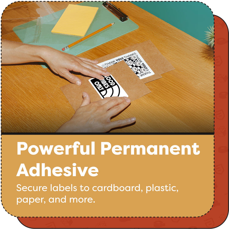 2" X 1.5” Direct Thermal Printer Labels