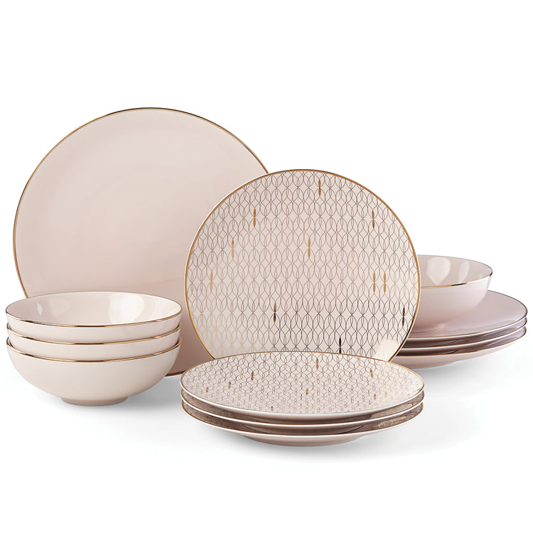 Trianna Blush Porcelain 12 (12 Count)