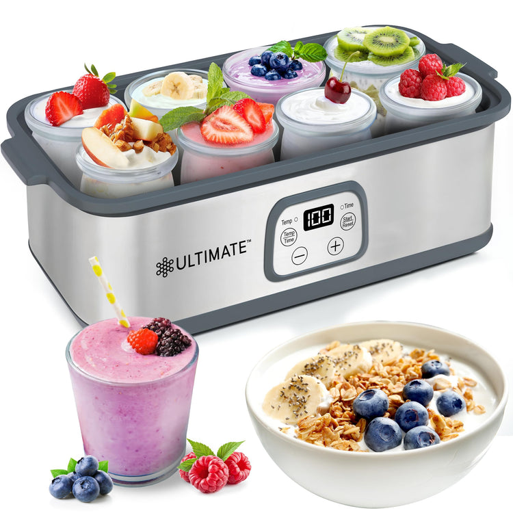 Probiotic Yogurt Maker with Adjustable Temperature & Time Control