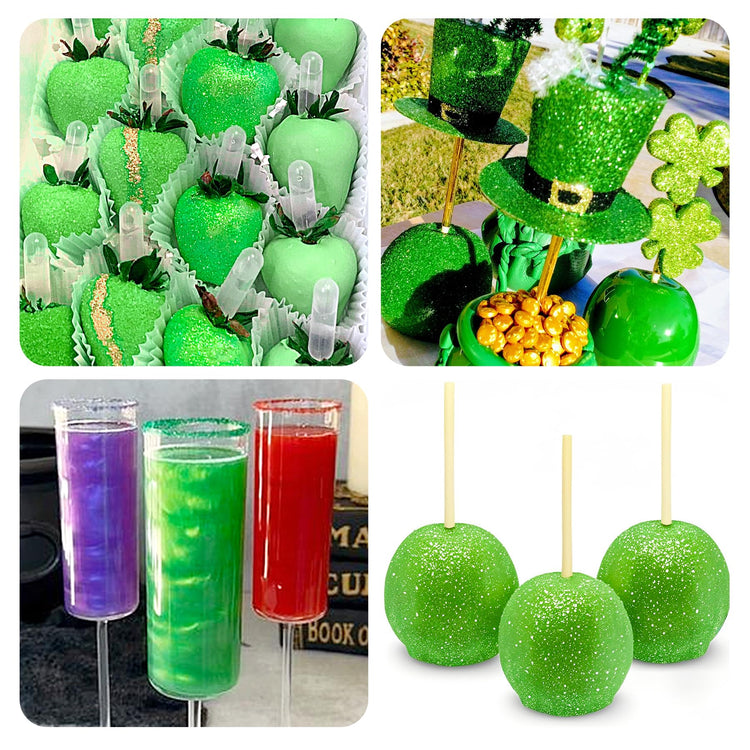 Green Edible Glitter Spray