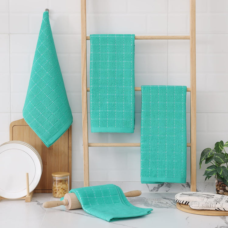 100% Cotton Terry Kitchen Towels (6 Count)