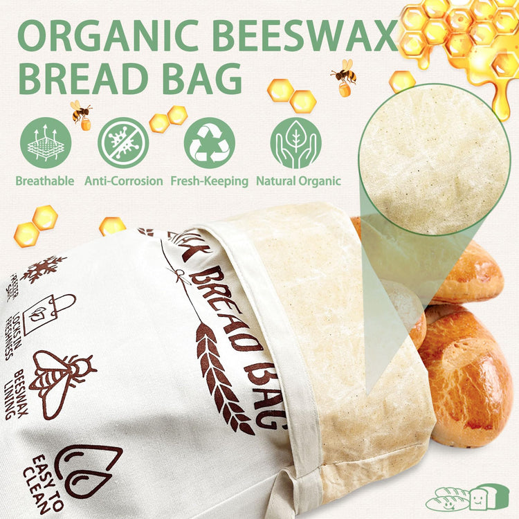 Beeswax Bead Bags (2 Count)