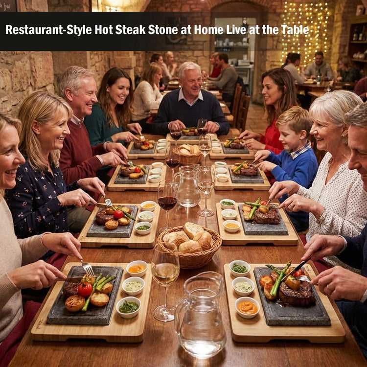 Hot Steak Stone Cooking Set