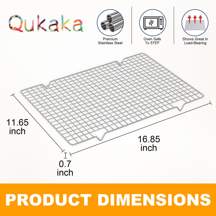2PCS Cooling Racks for Cooking and Baking