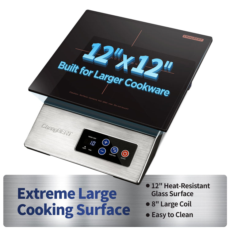 1800W Commercial Grade Induction Cooktop