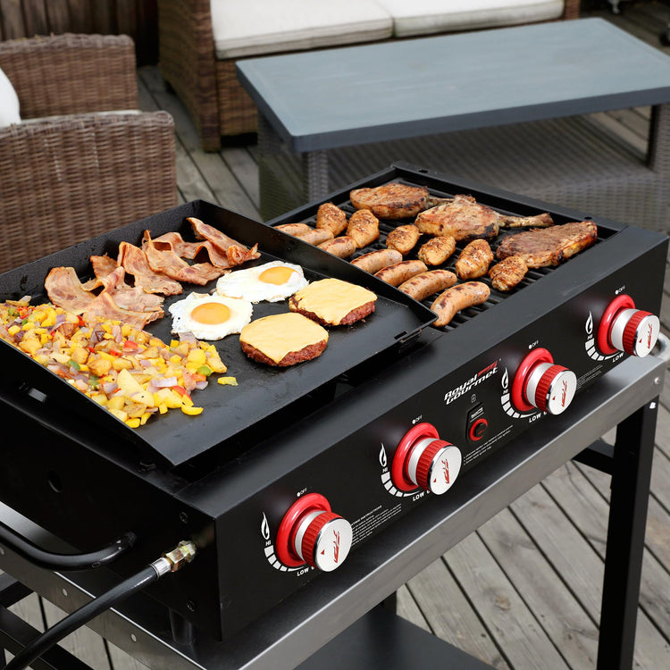 GD4002T 4 Burner Tailgater Grill and Griddle Combo