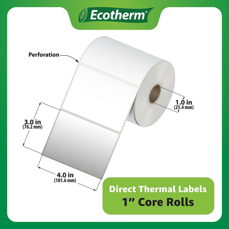 4" x 3" Thermal Labels (2100 Count)