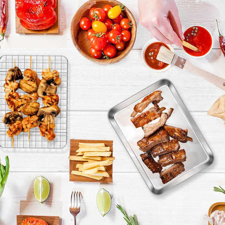 Baking Sheet with Wire Rack Set (2 Count)