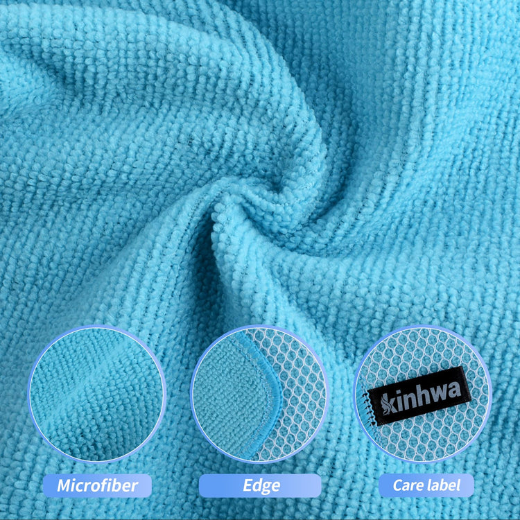 Dish Cloths for Washing Dishes with Scrub Side (9 Count)