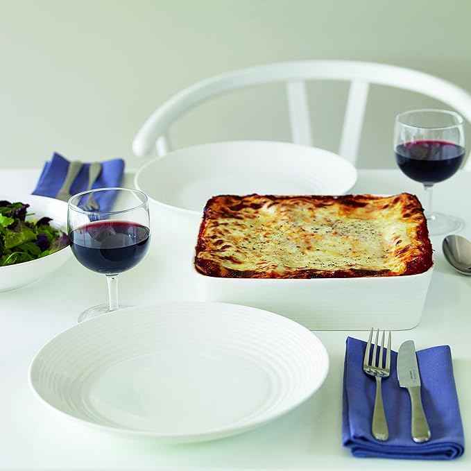 Royal Doulton Exclusively for Gordon Ramsay Maze White 7-Piece Bakeware Set