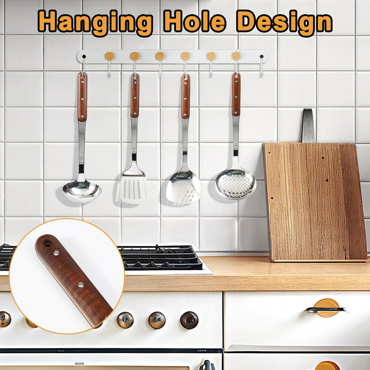 Stainless Steel Wok Spatula (4 Count)