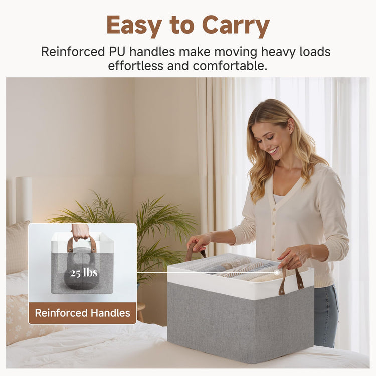 Fabric Storage Bins (2 Count)