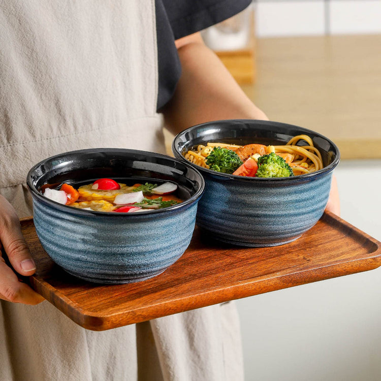 Ceramic Cereal Bowls Set of 6 (4 Count)