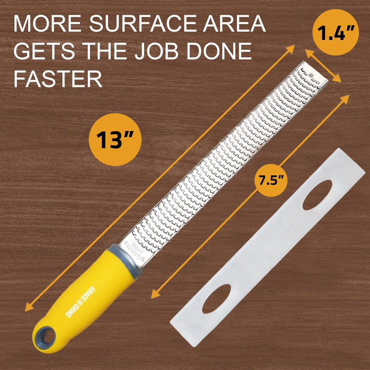 Premium Kitchen Lemon and Parmesan Cheese Zester