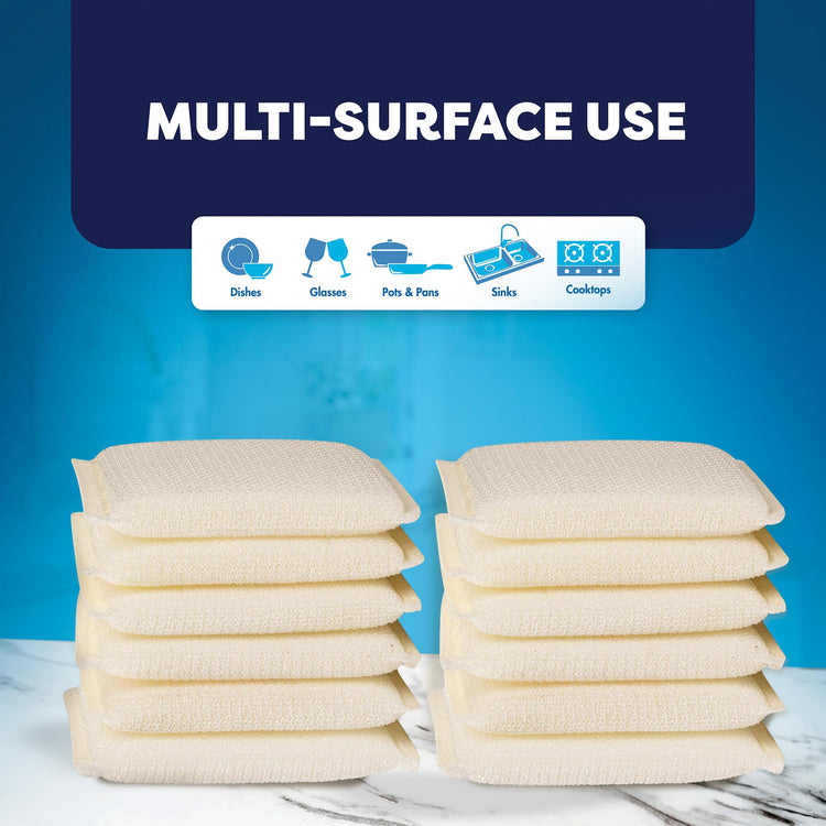 12 Pack Scrub Sponges Kitchen By SCRUBIT