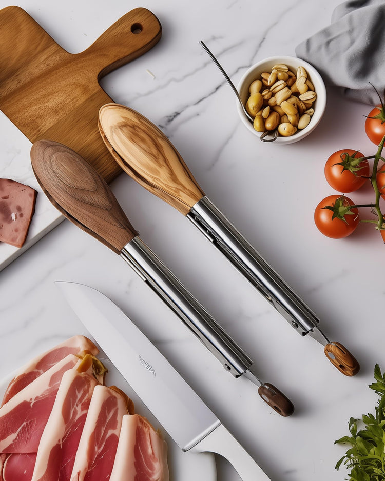 Wooden Tongs for Cooking