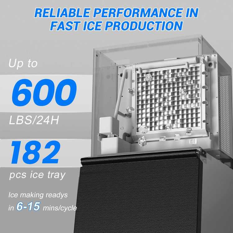 Commercial Ice Maker Machine 650LBS