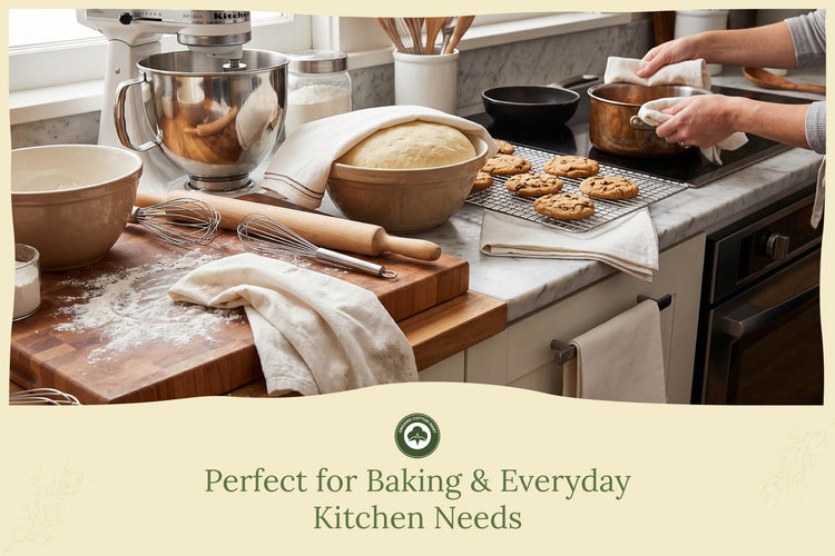 Wholesale Flour Sack Kitchen Towels (10 Count)