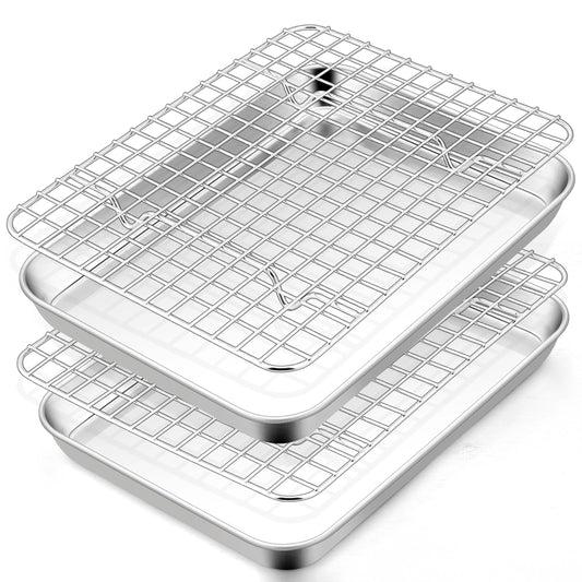 Cookie Sheets with Cooling Racks (2 Count)