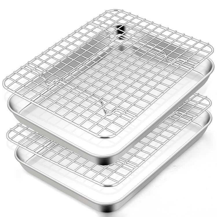 Cookie Sheets with Cooling Racks (2 Count)