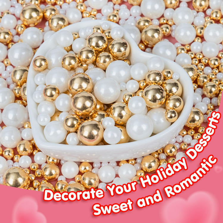 Edible Pearl Sprinkles (4.5 Ounce)