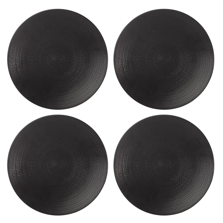 Lx Collective Black Accent Plates (4 Count)