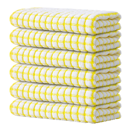 Cotton 6 Pack Terry Kitchen Towels (6 Count)