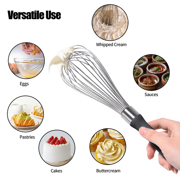 18 8 Stainless Steel Balloon Whisk for Cooking