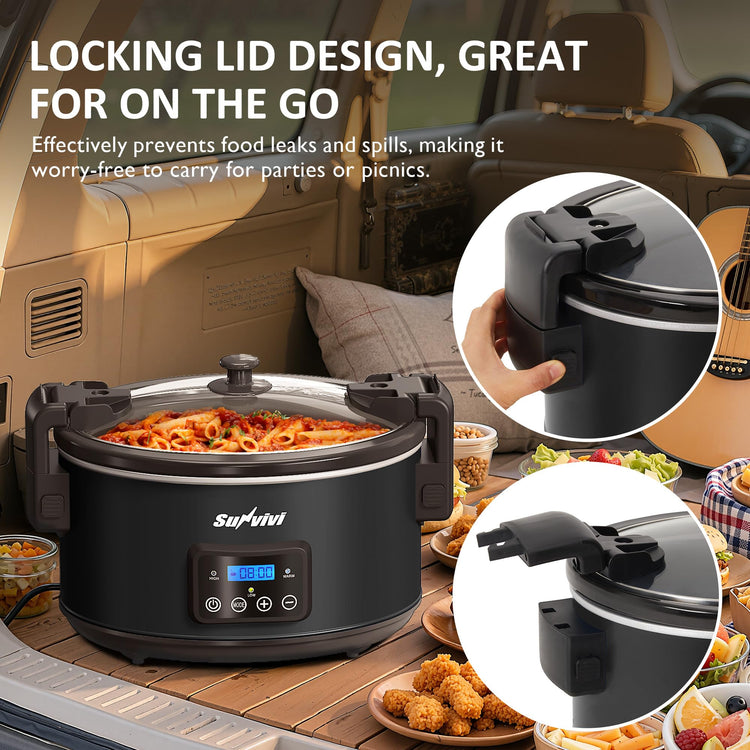 8.5 Quart Programmable Slow Cooker