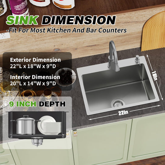 Kitchen And Bar Sink