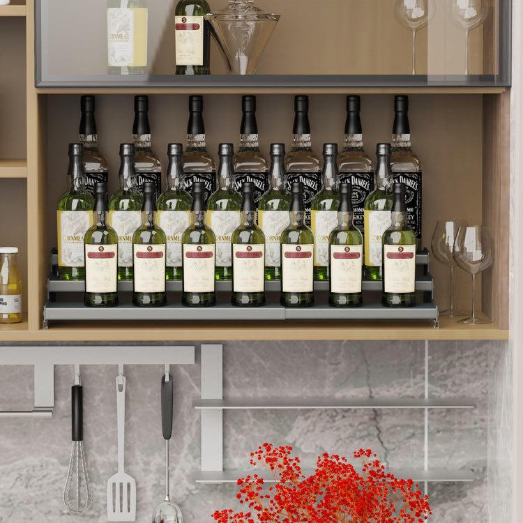 Expandable Spice Rack Storage organizer with 3