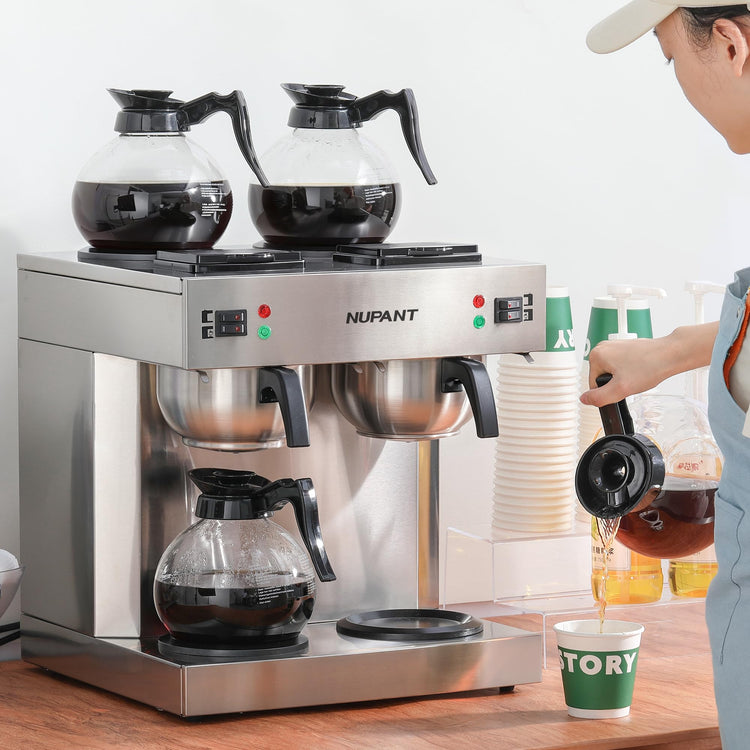 Dual Drip Commercial Coffee Maker