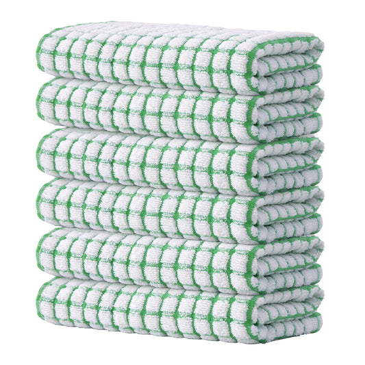 Cotton 6 Pack Terry Kitchen Towels (6 Count)