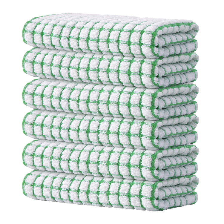 Cotton 6 Pack Terry Kitchen Towels (6 Count)