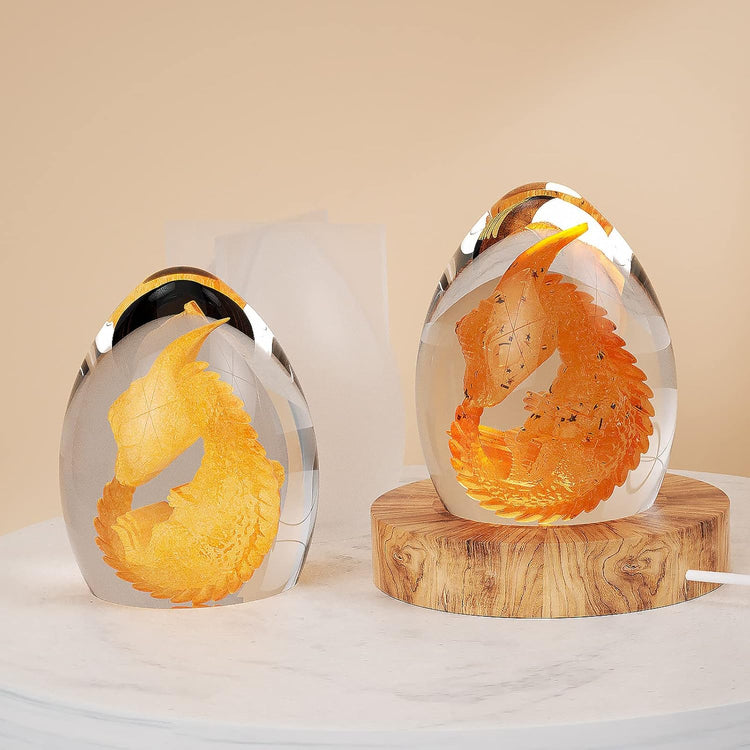 Dragon Mold Type-A Dragon Mold Dragon Egg Resin Mold Dinosaur Mold Candle Mold Lava Dragon Egg Silicone Mold for Resin Cake Mold Clay Resin Making Molds Candle Making Molds Craft Supplies
