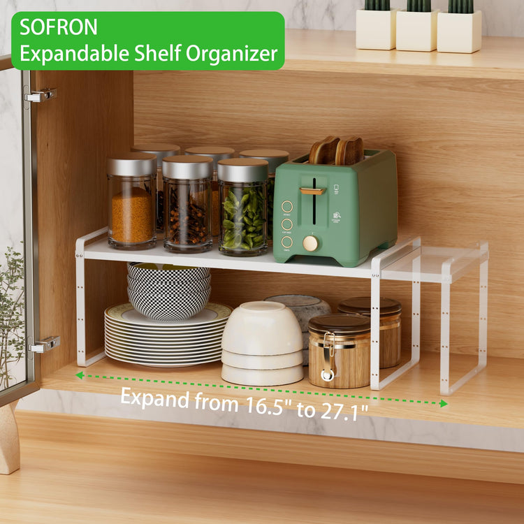 Expandable Cabinet Shelf (2 Count)