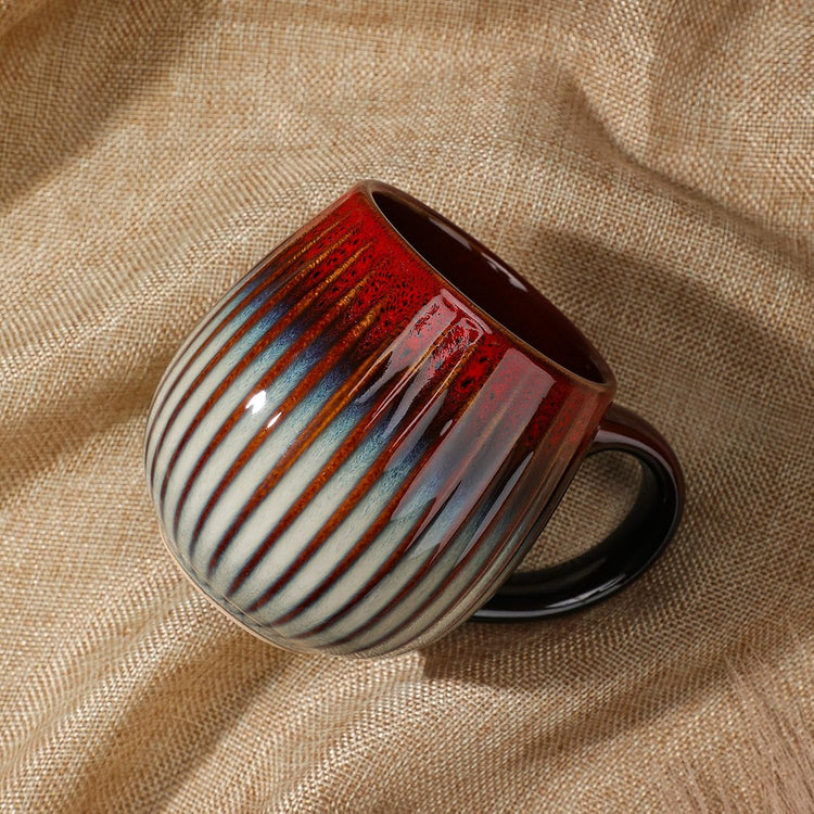 CosyCorner Ceramic Coffee Mug, 17 oz Large Coffee Cups for Home and Office, Ceramic Cup for Coffee & Tea（A）