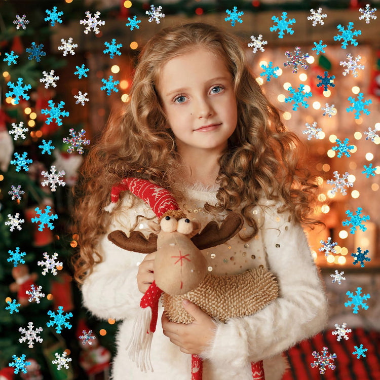 Winter Snowflake Confetti Party Decorations