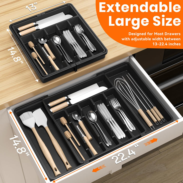 Large Silverware Organizer