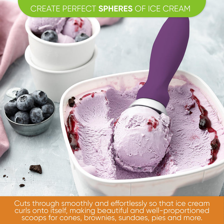 Heavy Duty Metal Ice Cream Scoop w