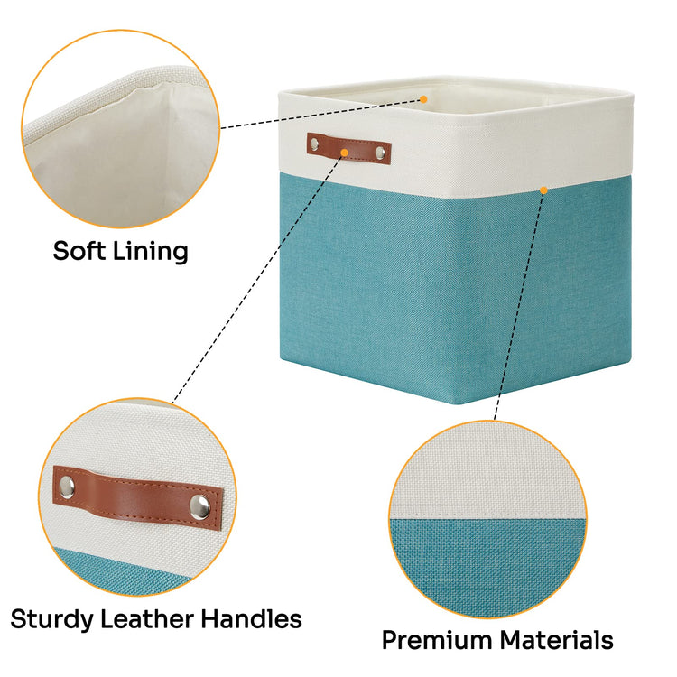 Storage Bins for Organizing (4 Count)