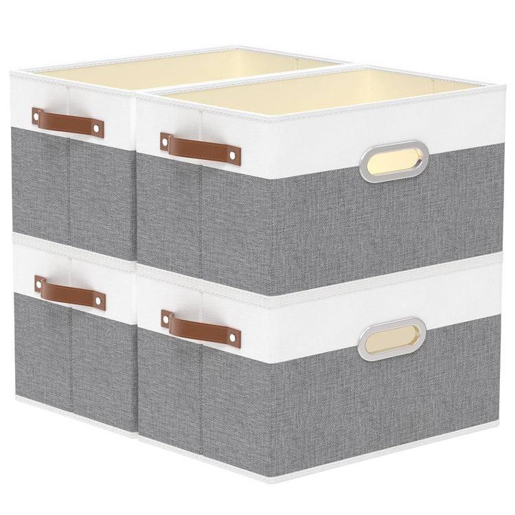 Collapsible Fabric Storage Bins