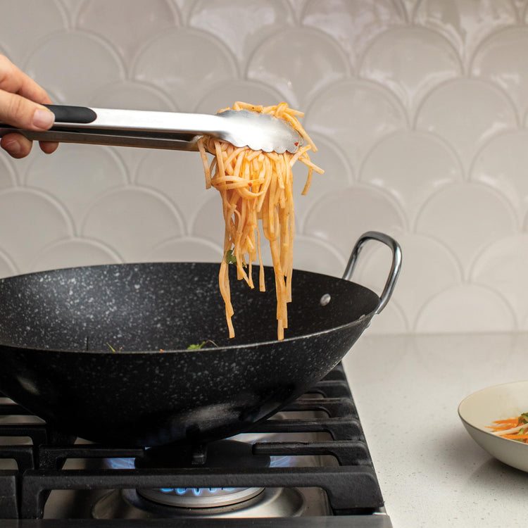 Basalt Aluminized Steel Spun Wok