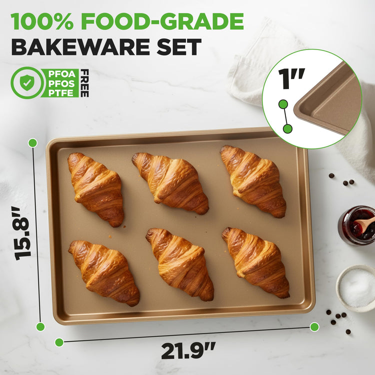 Nonstick XL Cookie Sheet Baking Pan